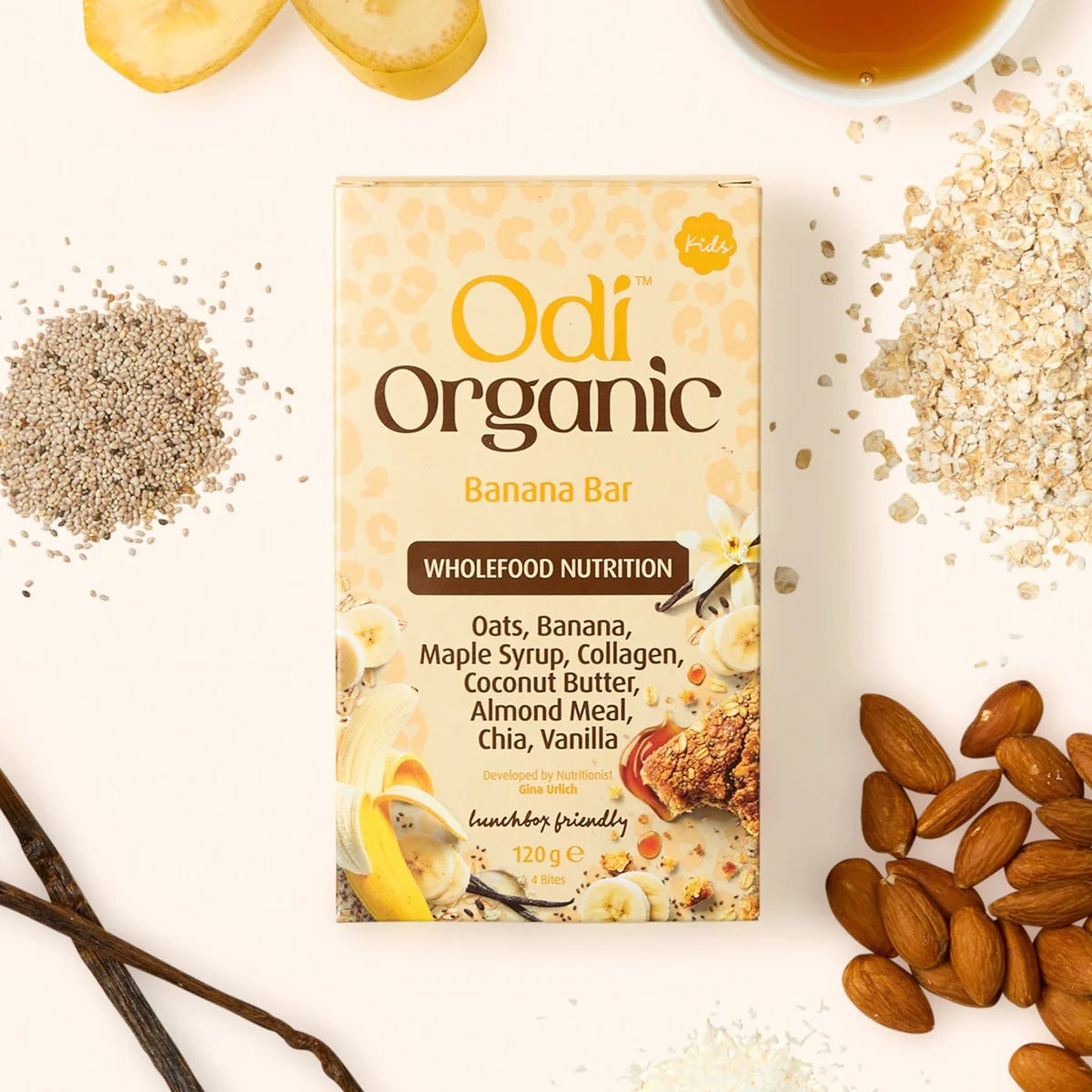 odi nutrition organic banana bars