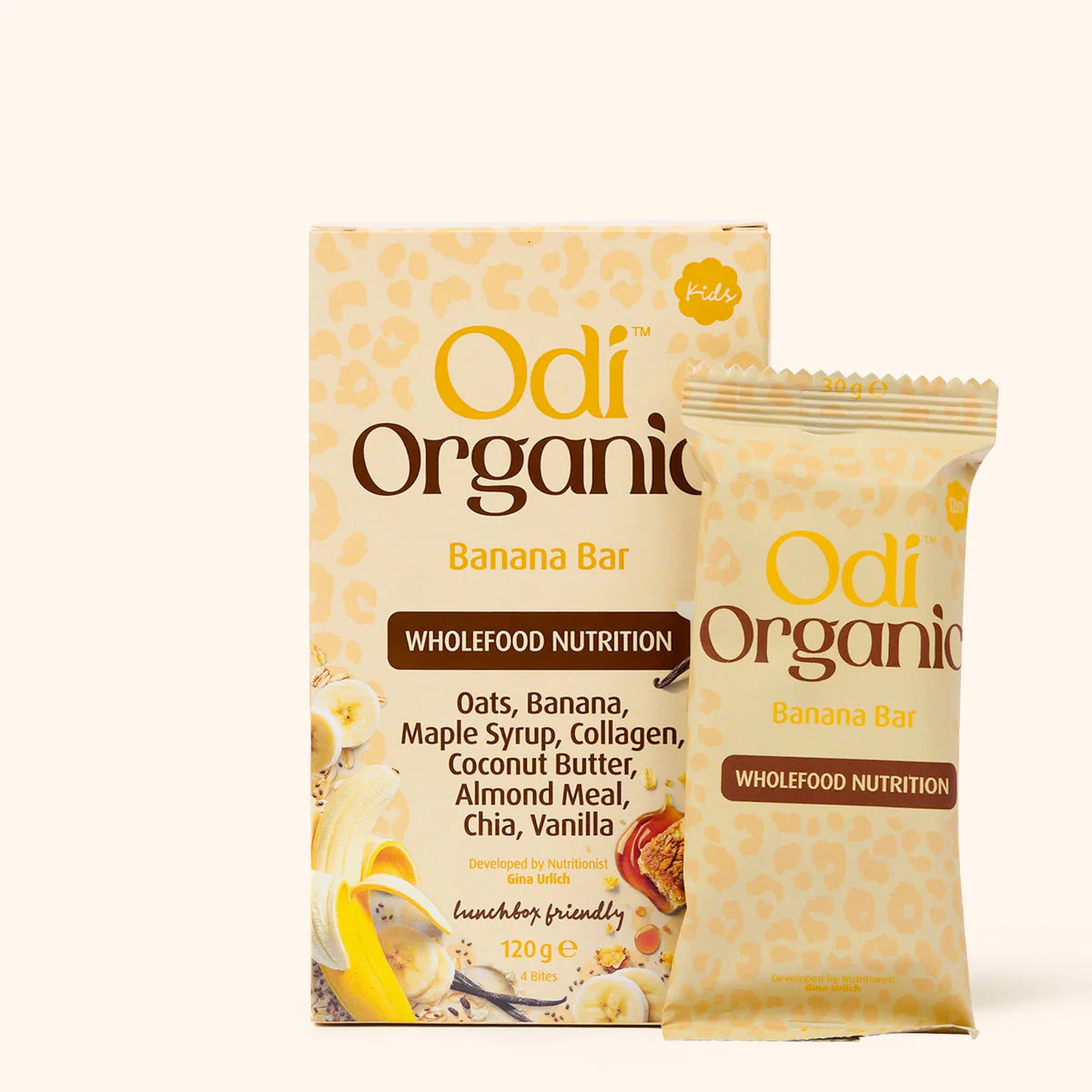 odi nutrition organic banana bars