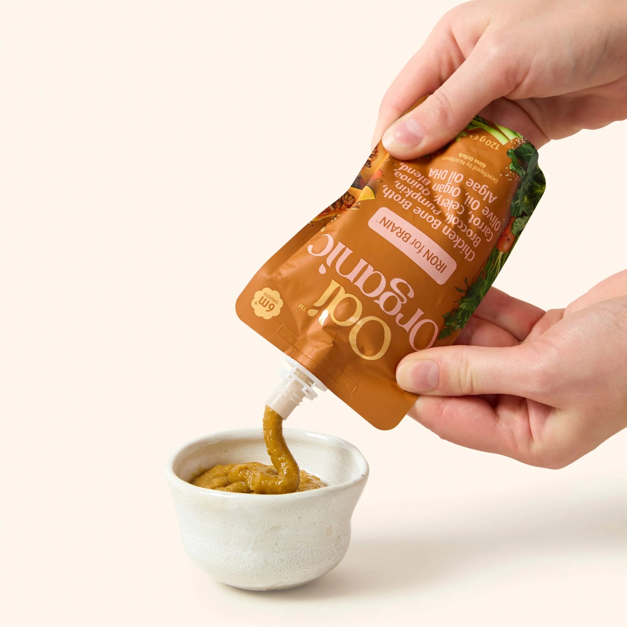 odi nutrition chicken and vegetable baby puree pouch