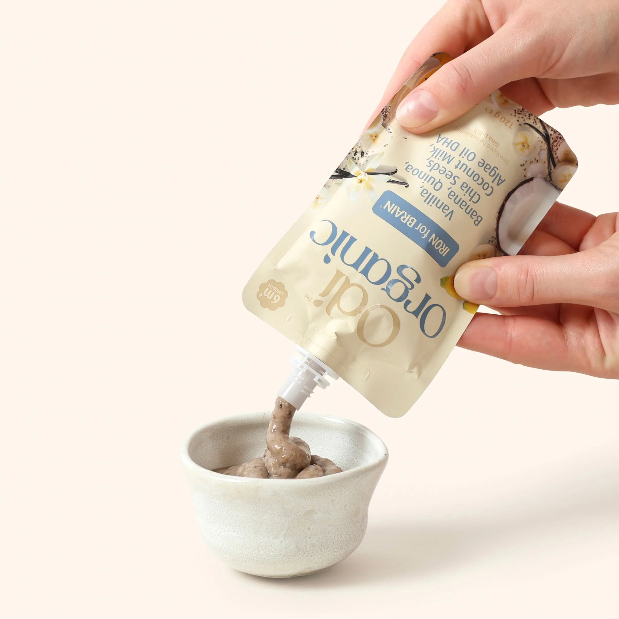 odi nutrition vanilla and coconut baby puree pouch