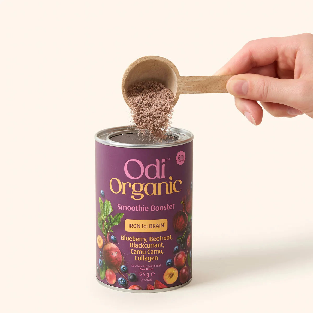odi nutrition organic smoothie booster tin