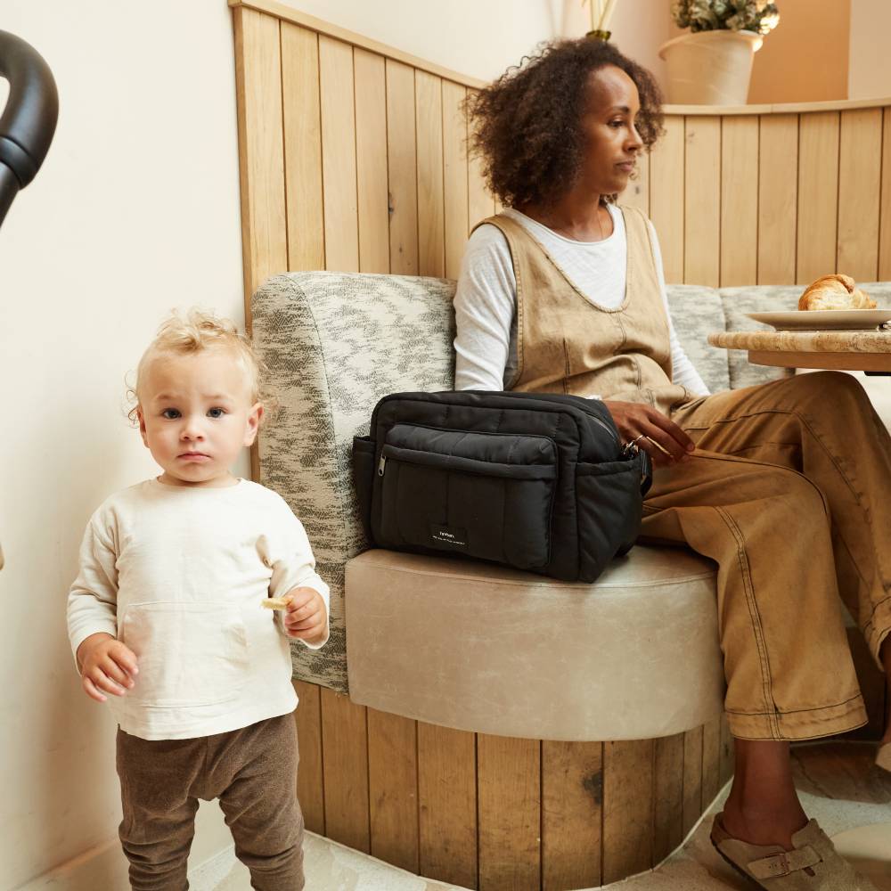 Finnson Freya Eco Oversized Stroller Organiser | Black