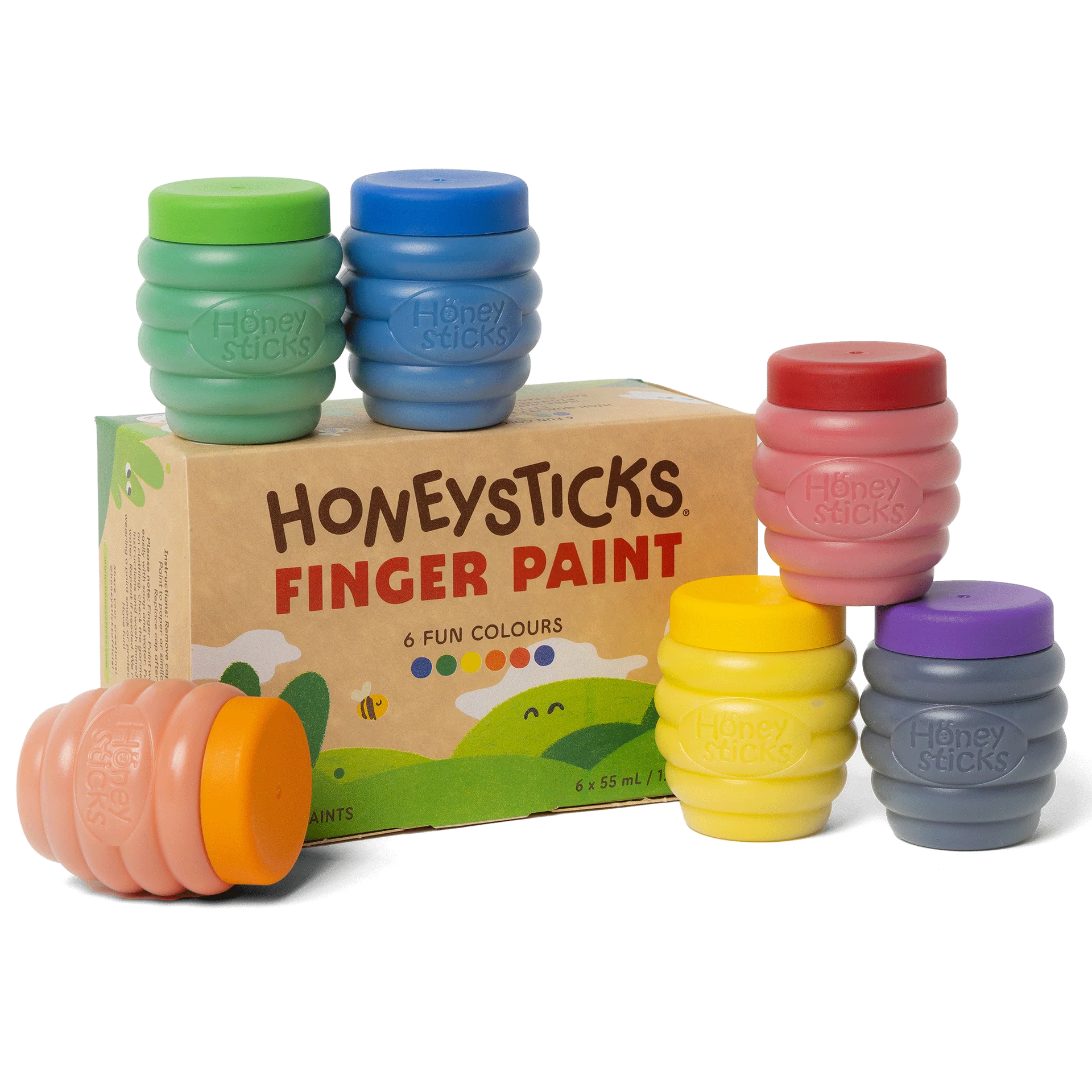 honeysticks finger paints