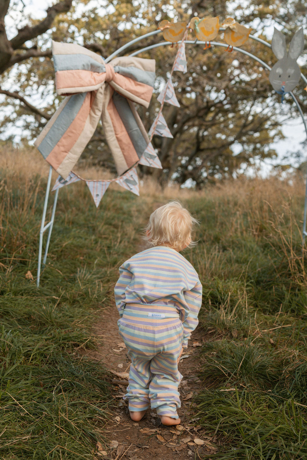 G.Nancy Pastel Stripe pyjamas