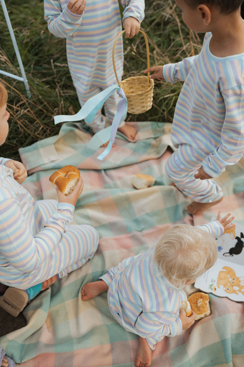 G.Nancy Pastel Stripe pyjamas