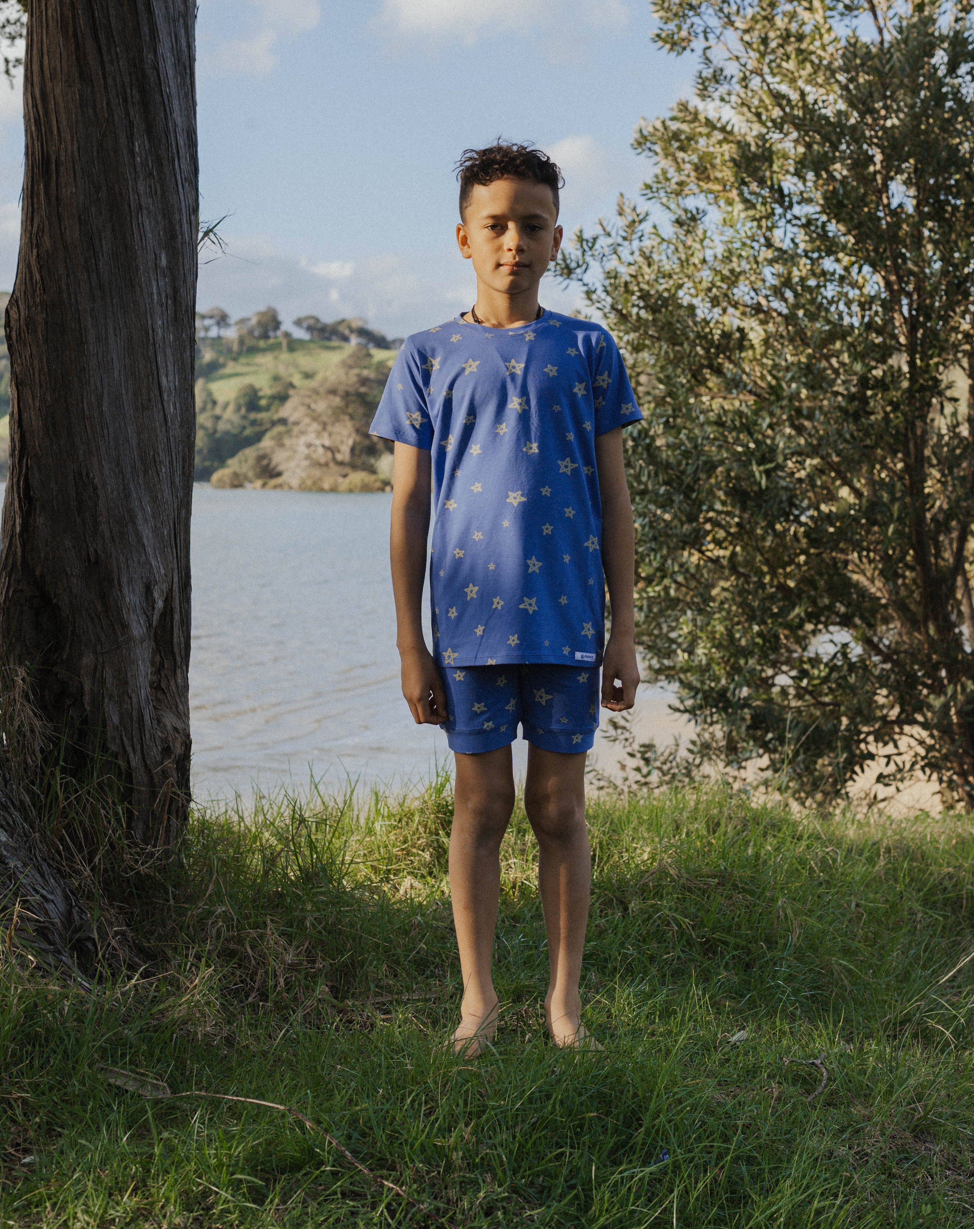 G.Nancy Bright Stars Shortie PJ Set