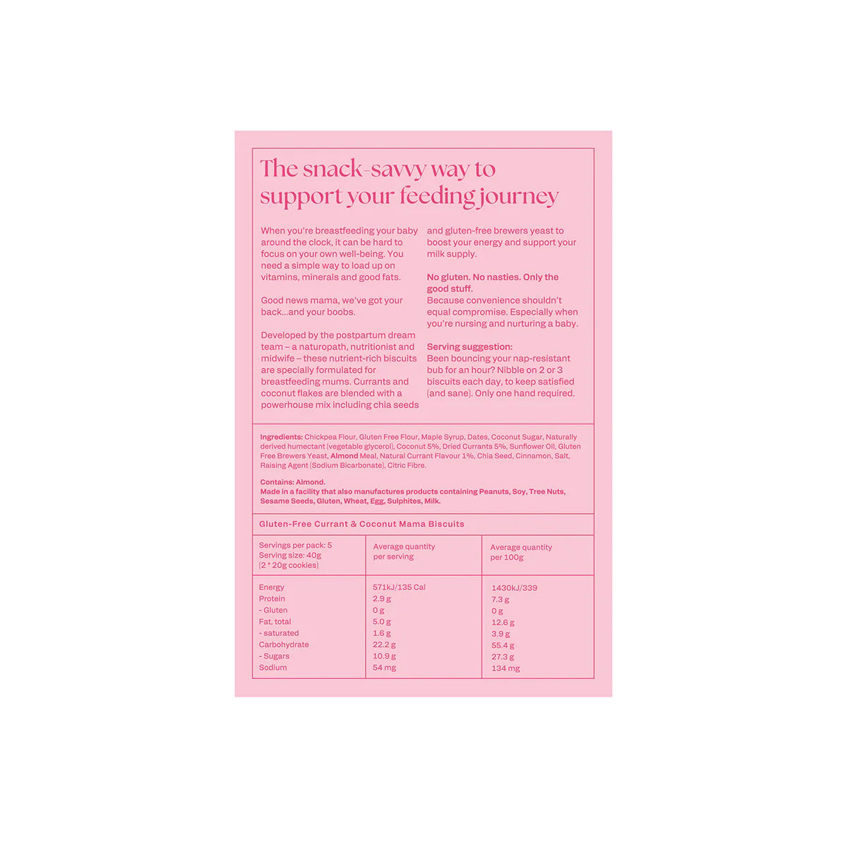 Frnjos currant and coconut cookies