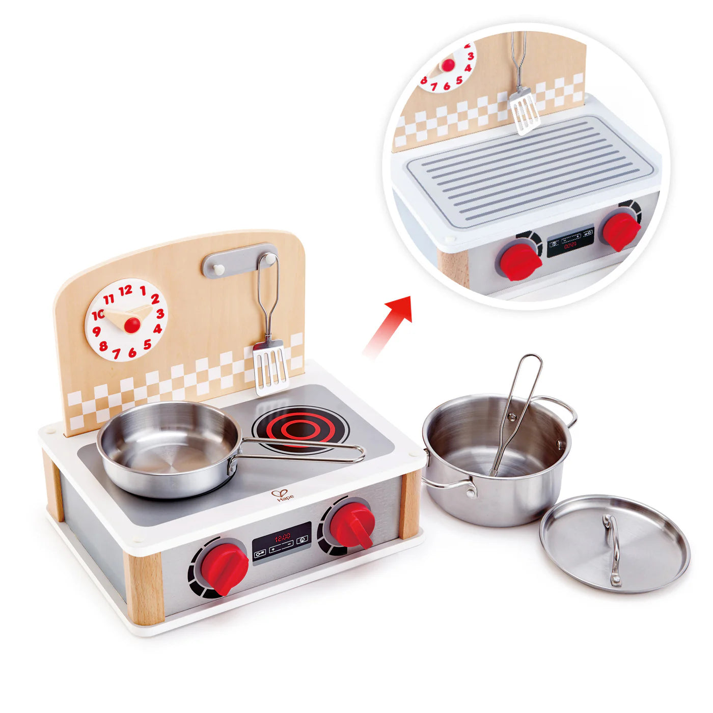 Hape 2 in 1 kitchen grill set