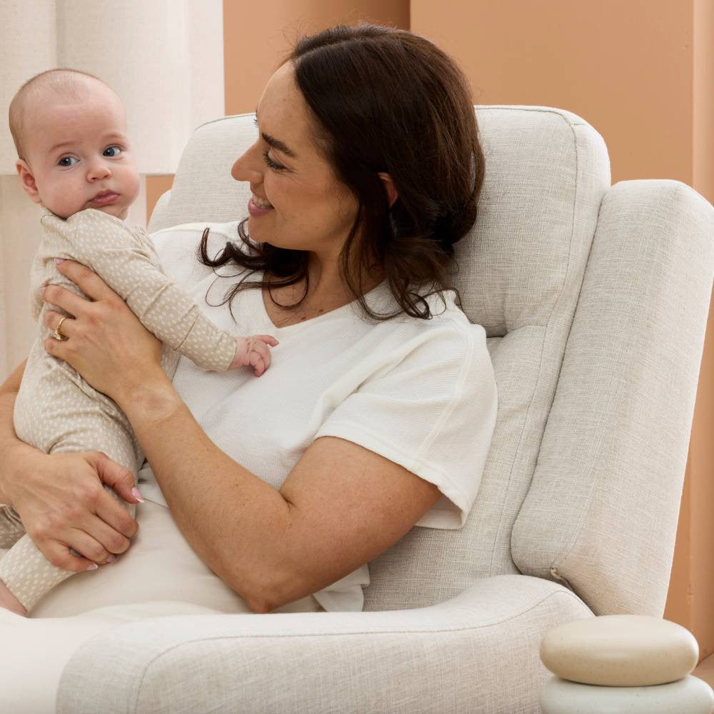 Il Tutto Henry Manual Recliner Chair - Eggshell