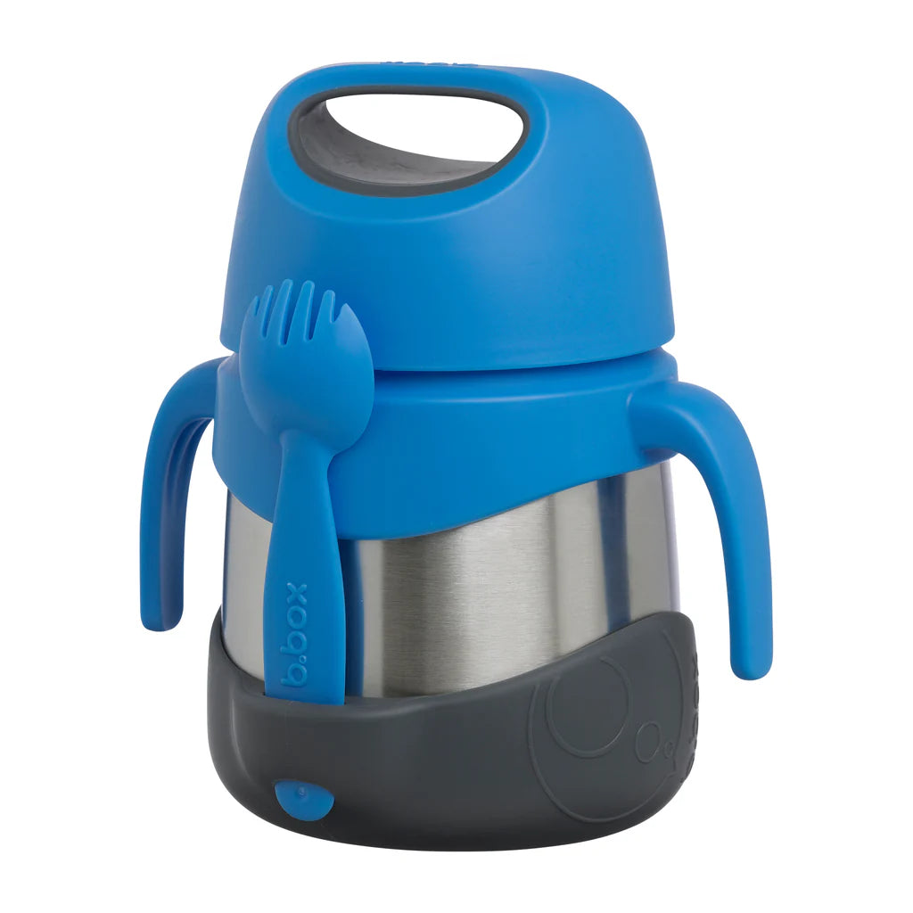 b.box insulated food jar in blue slate