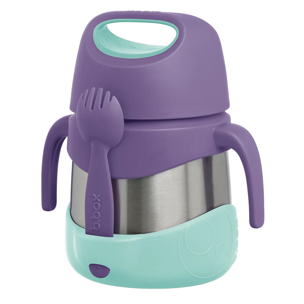 b.box insulated food jar in lilac pop