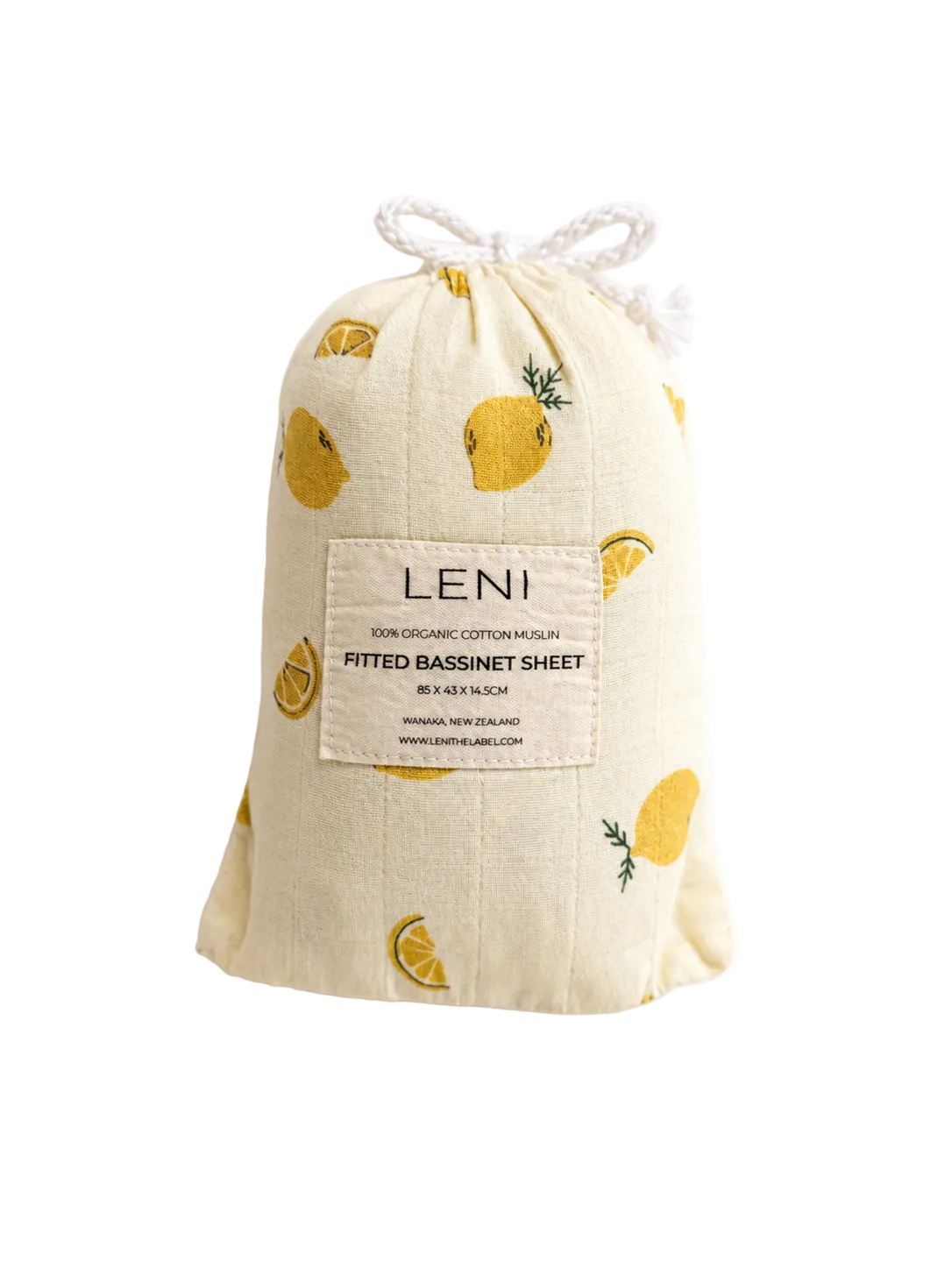lemon cot sheet