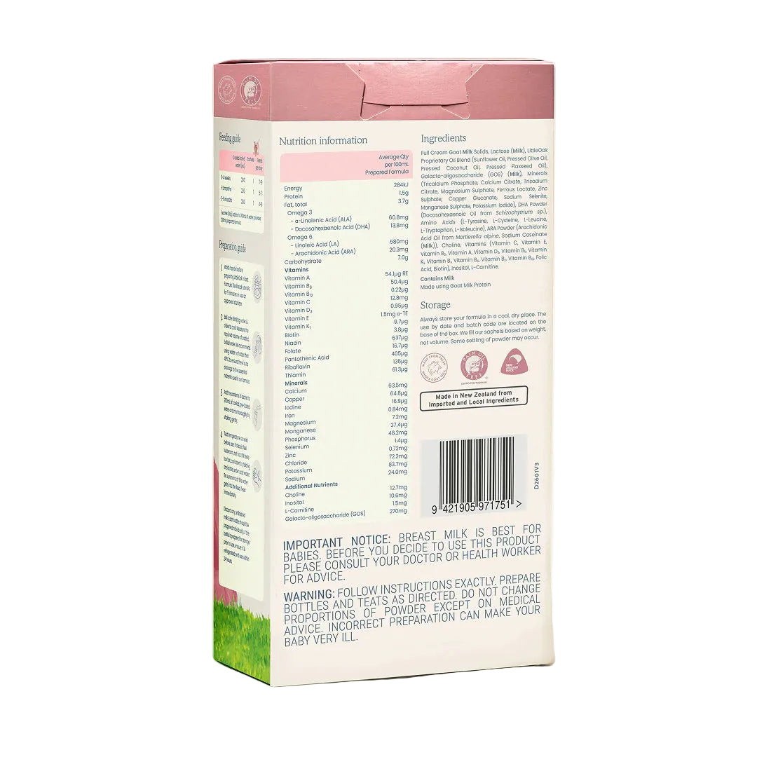 littleoak infant formula