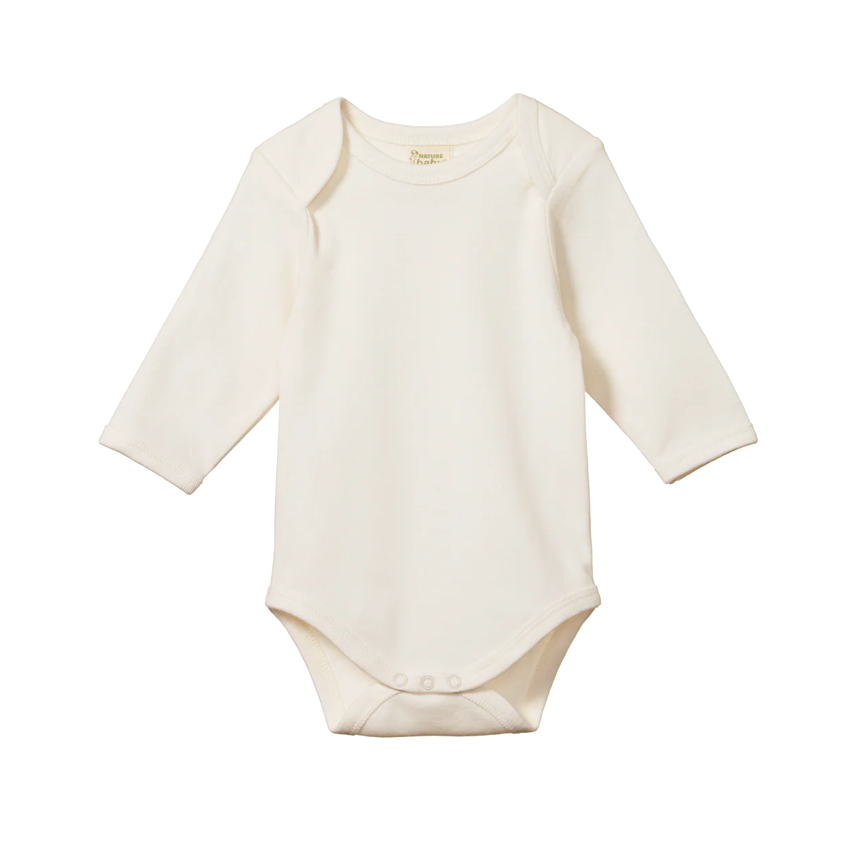 natural long sleeve bodysuit