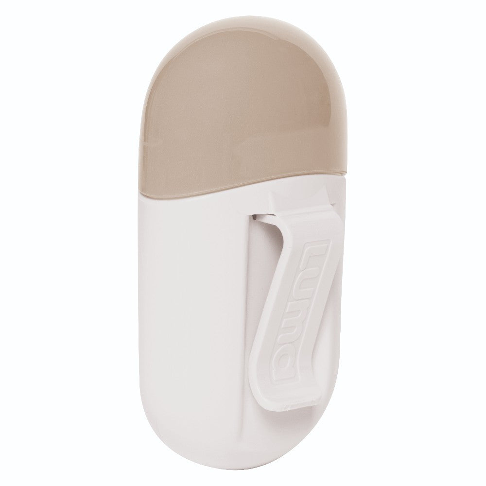 Luma Baby Manicure Set in White, scissors clipper and file
