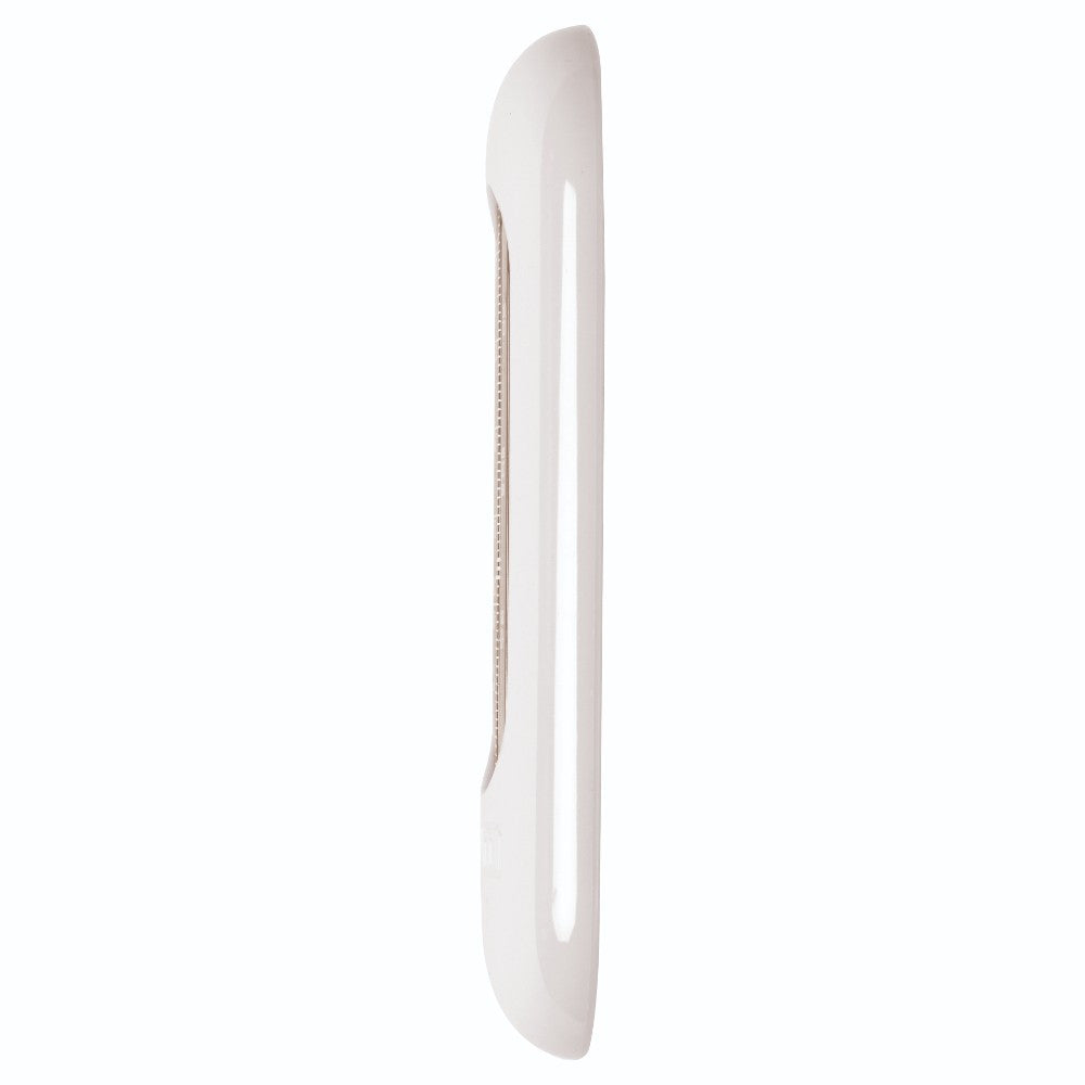 Luma Bath Thermometer in White, temperature markings