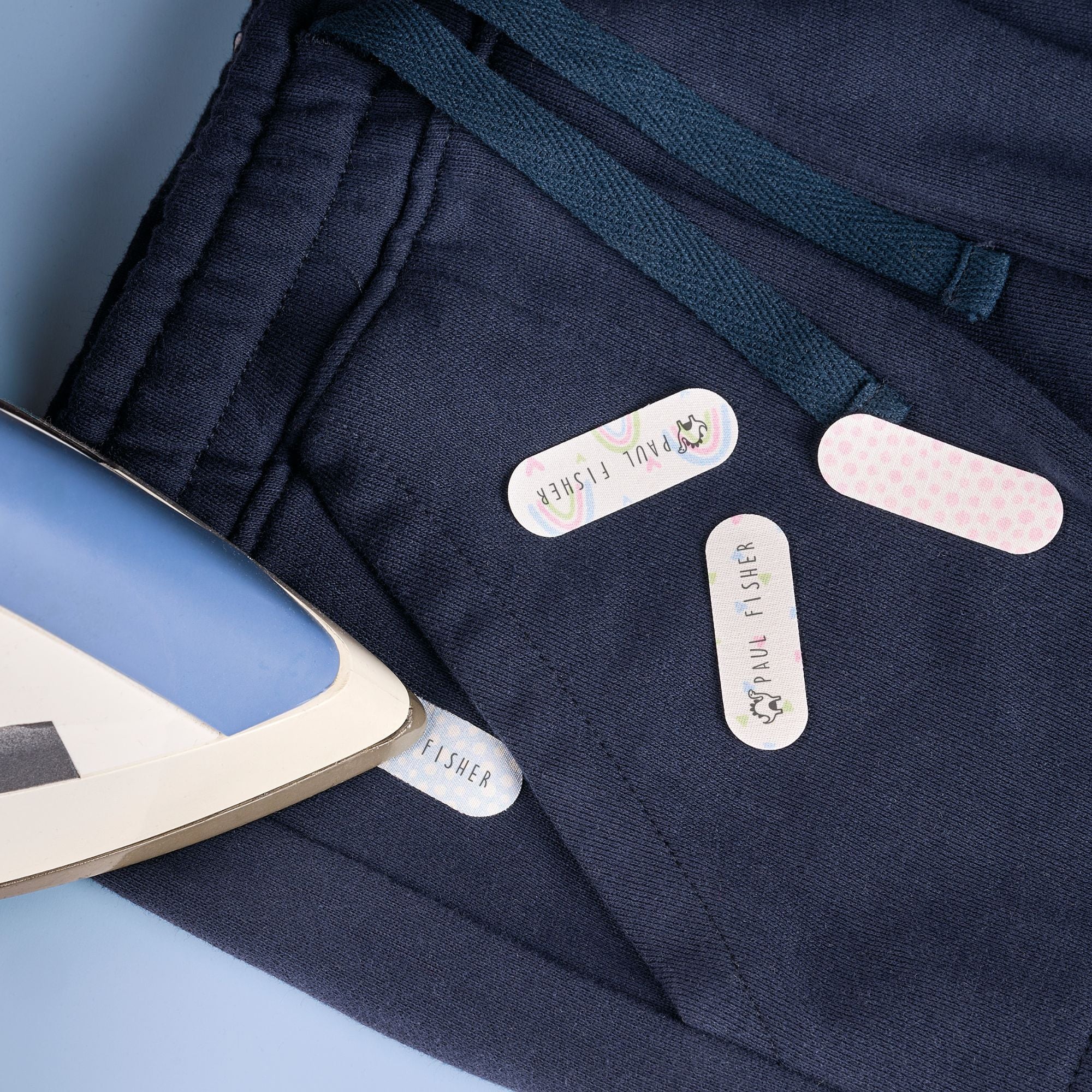 DIY marky iron on labels