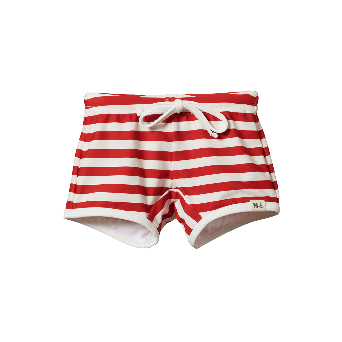 NATURE BABY red sea stripe splash shorts
