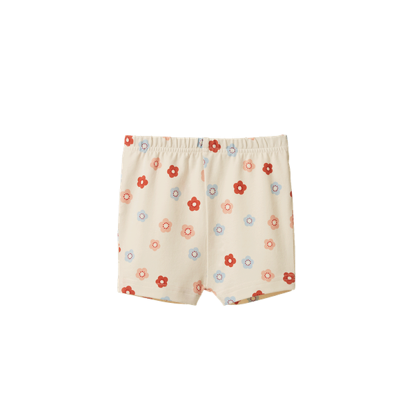 Nature Baby Selby Shorts in Petite Flora Stamp Print