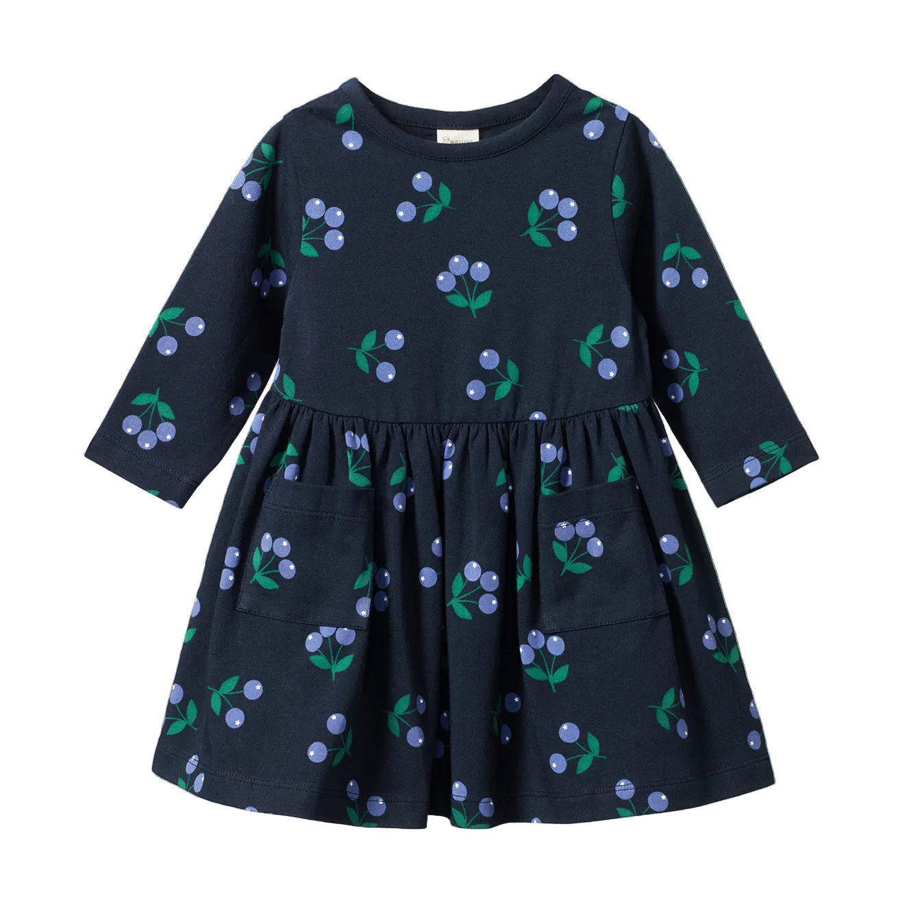 twirl dress winterberry navy