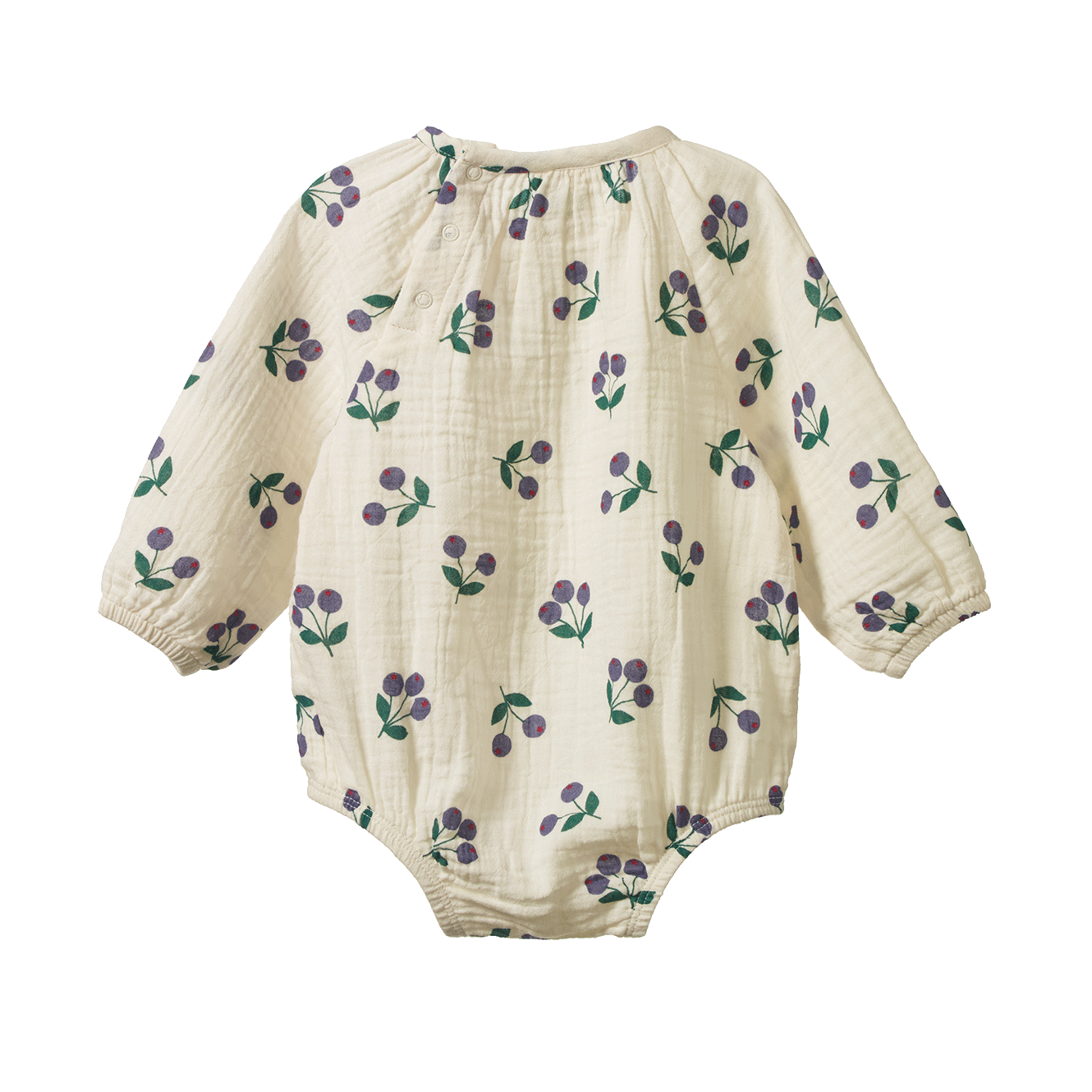 nature baby winter berry meadow bodysuit