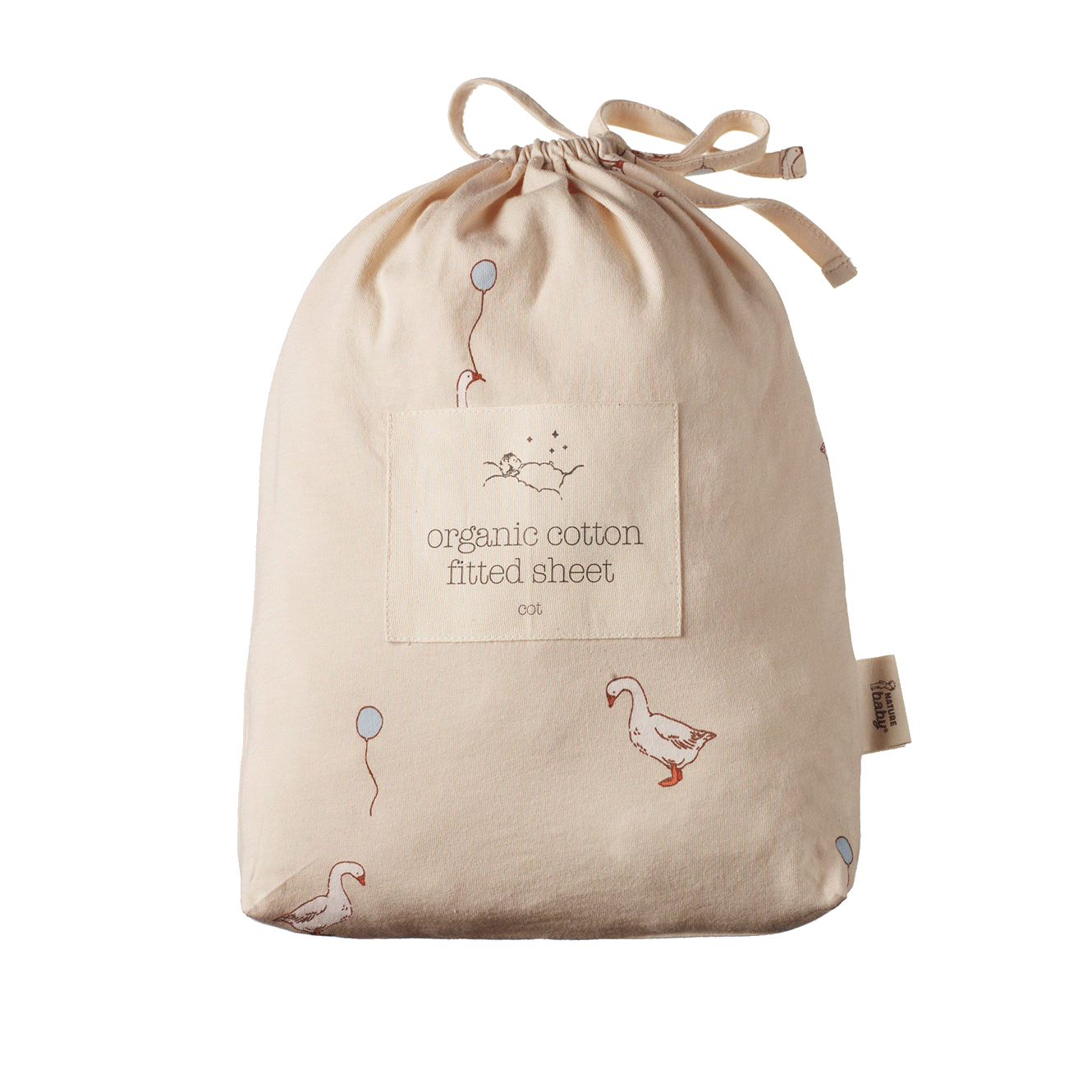 goose lullaby cot sheet