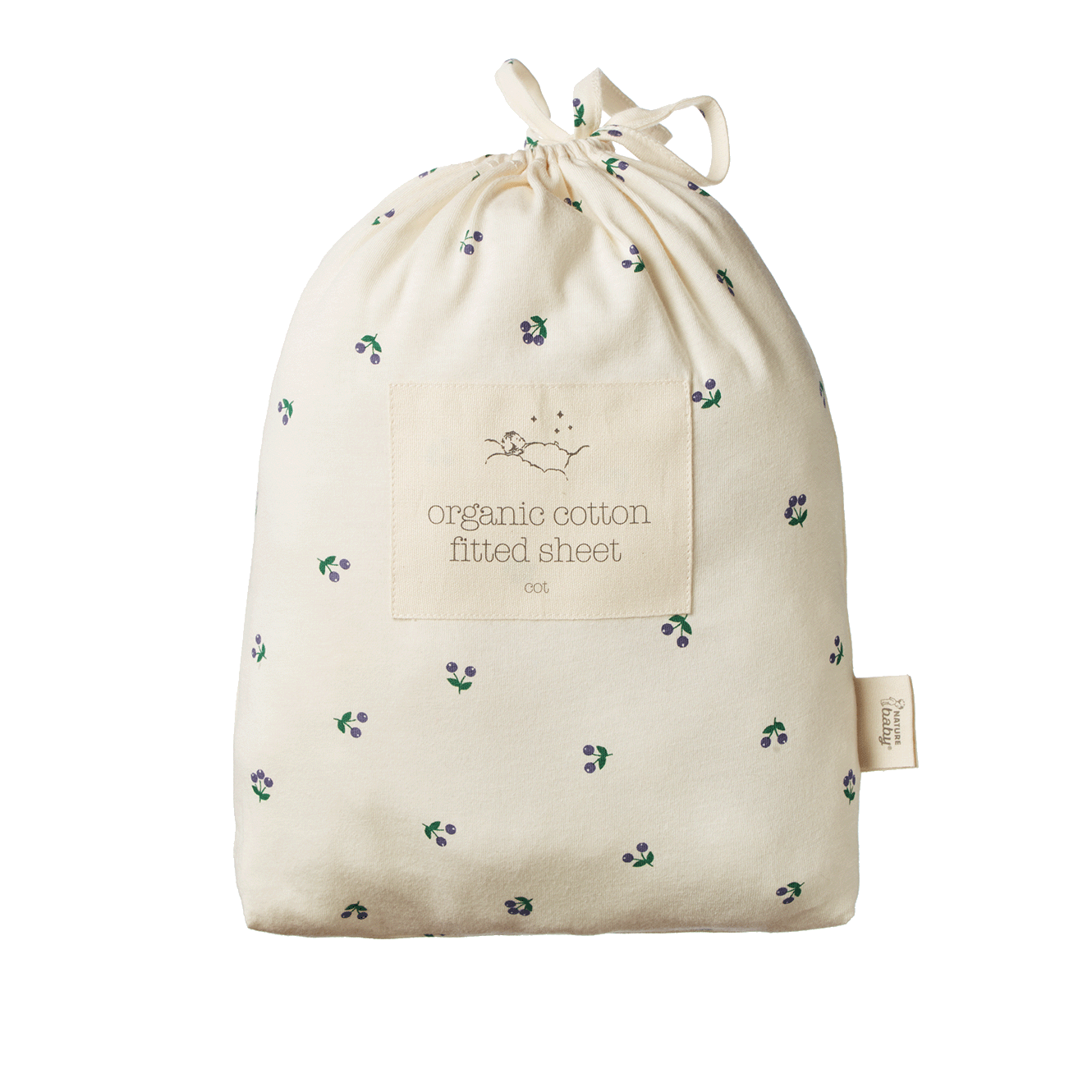 nature baby winter berry sheet