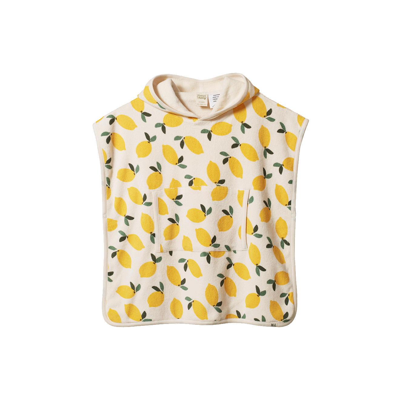 Lemon Poncho towel