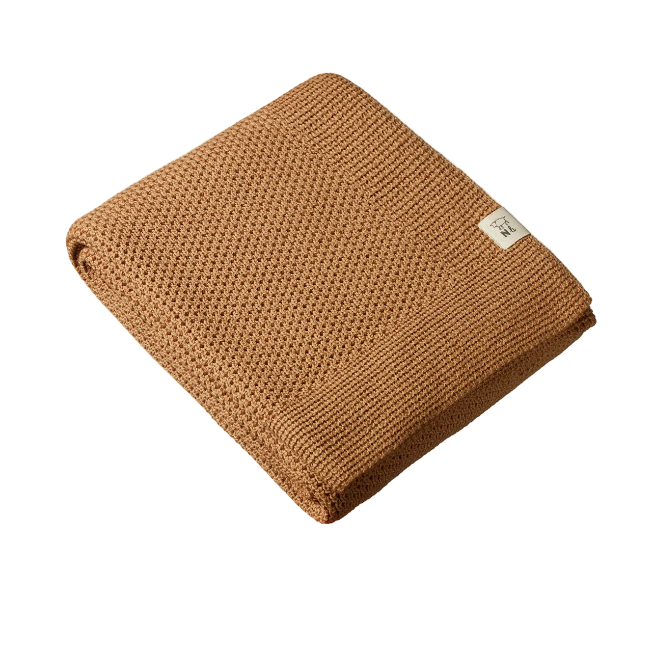 merino blanket caramel