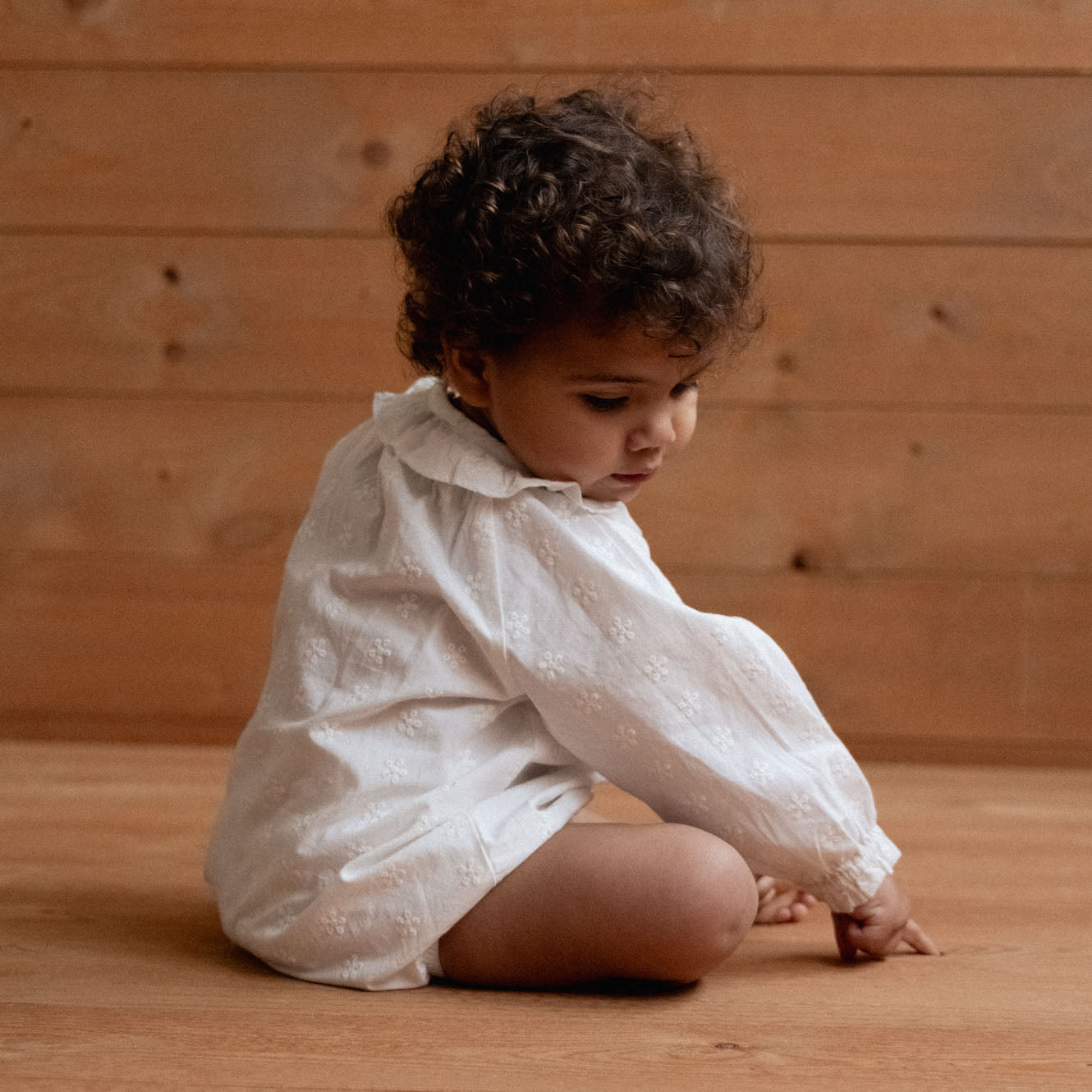 Ivory Flora Meadow Bodysuit