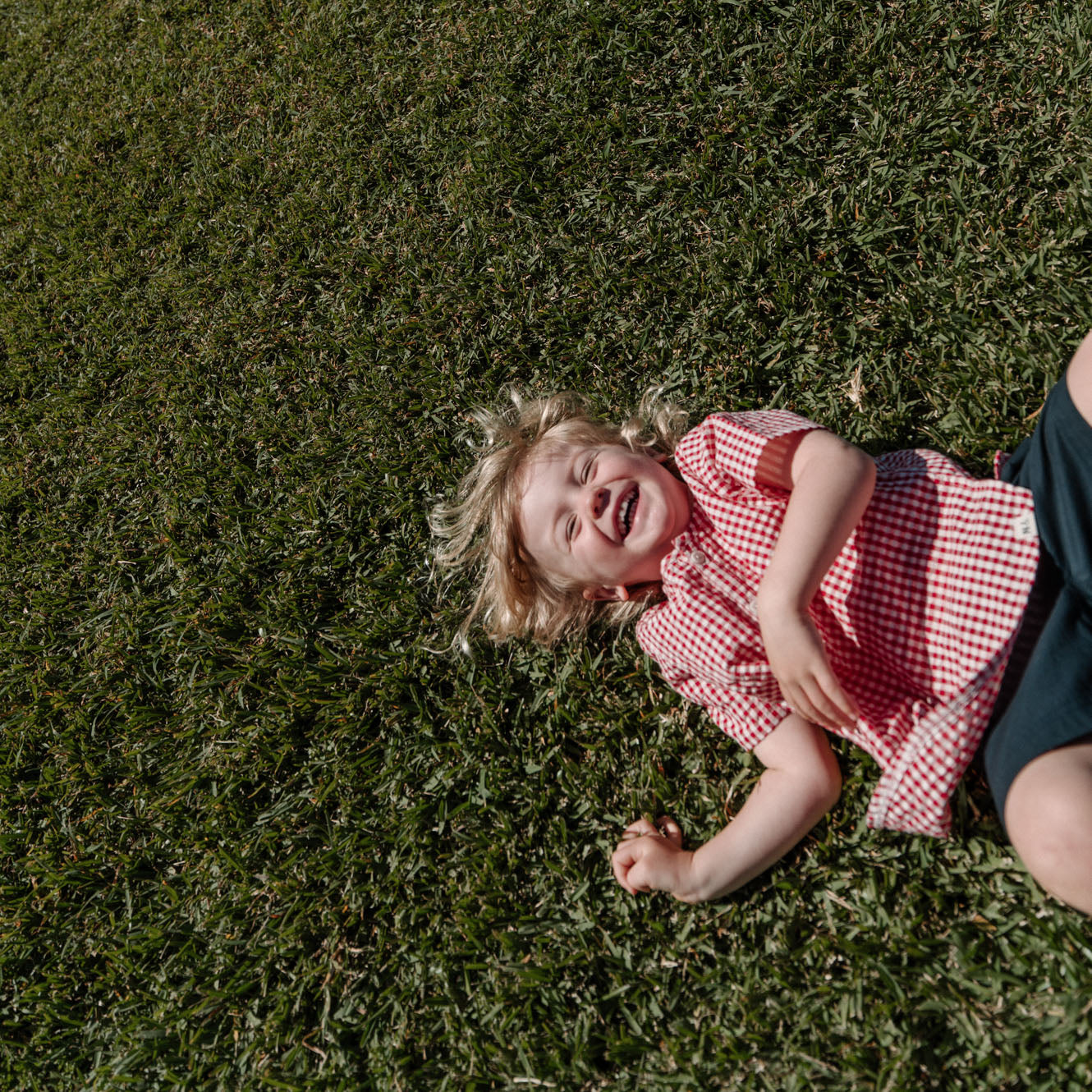 gingham caravan shirt nature baby