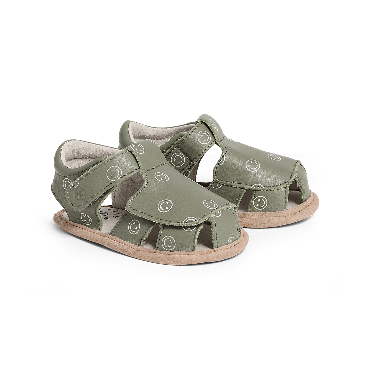 Milo Sandal Khaki Smiley