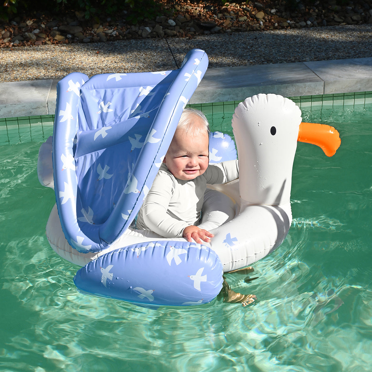 sammy the seagull baby float