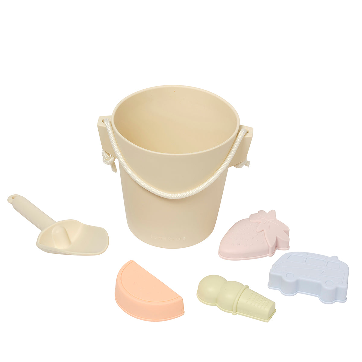 silicone bucket and spade set