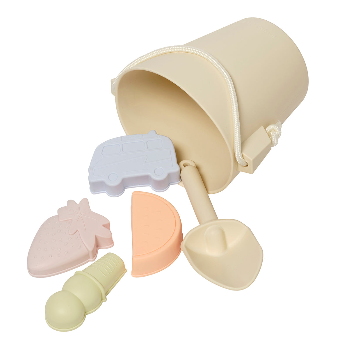 silicone bucket and spade set