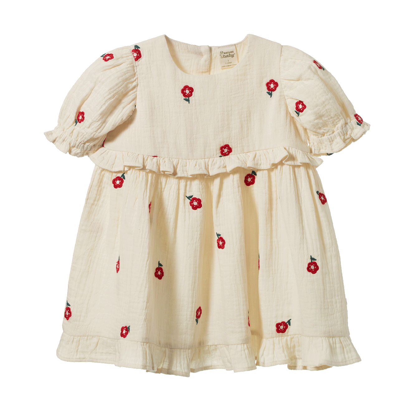 Valentina Dress in Red Flora