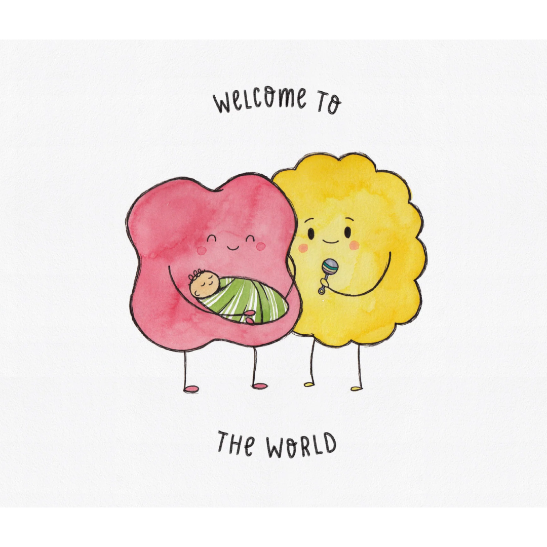 The Kiss Co Welcome To The World Card