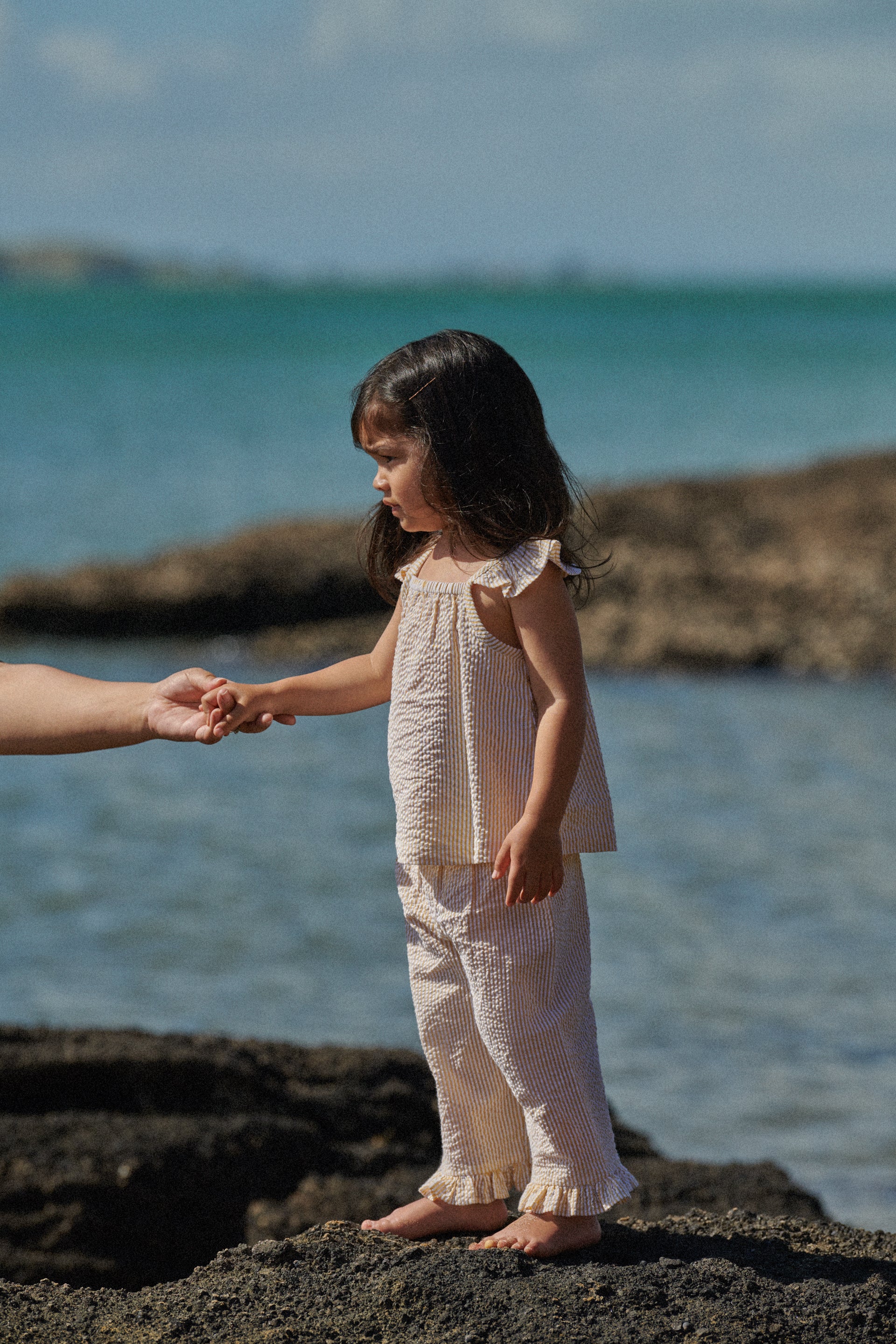 Goldie Pant Golden stripe