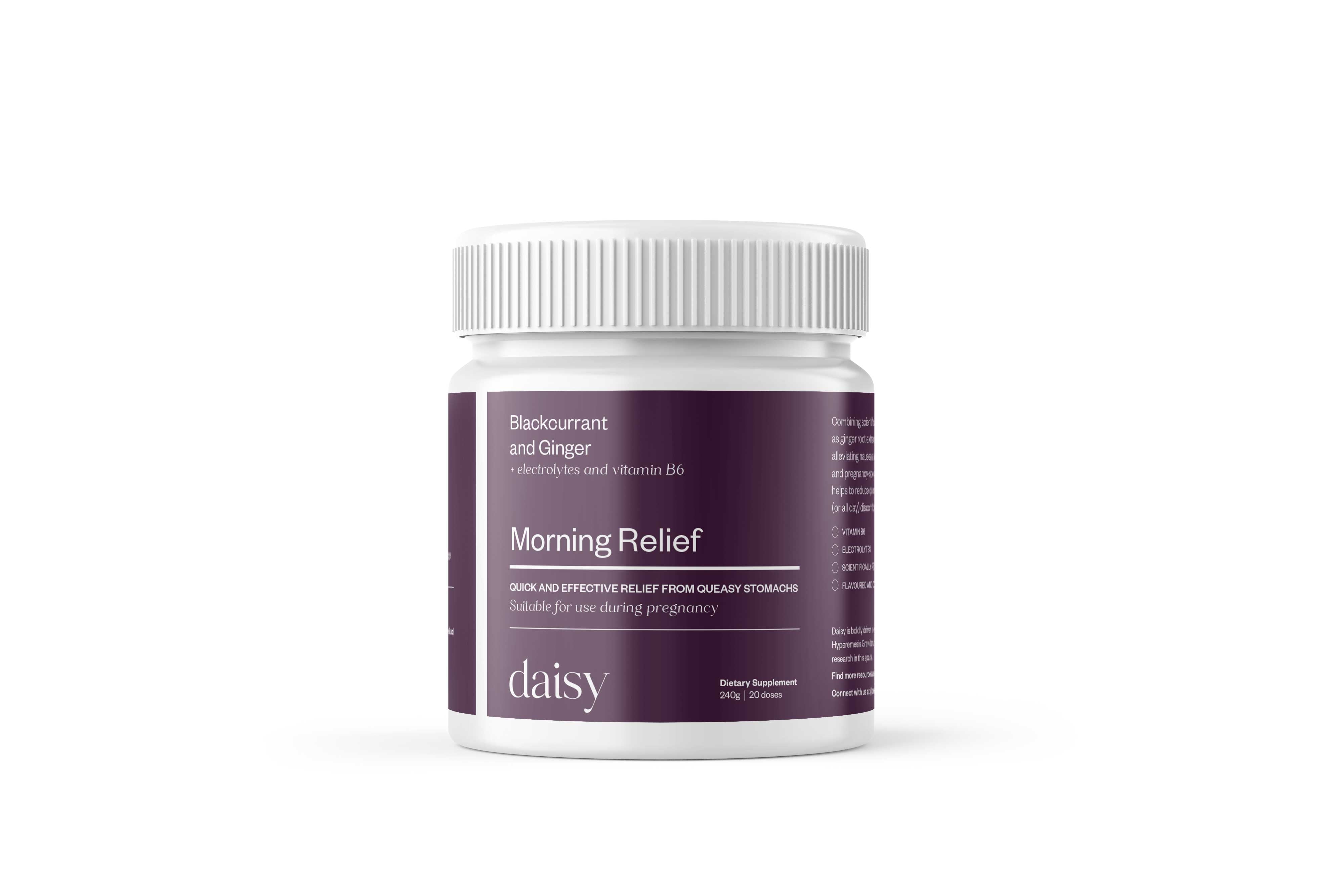 drink daisy morning relief hydration powder