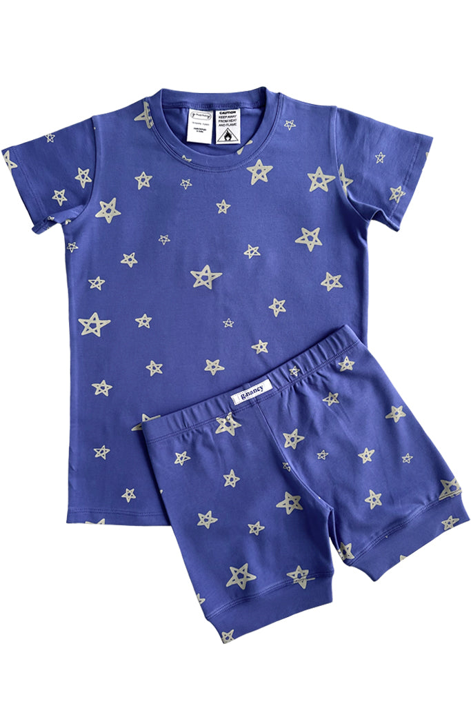 G.Nancy Bright Stars Shortie PJ Set