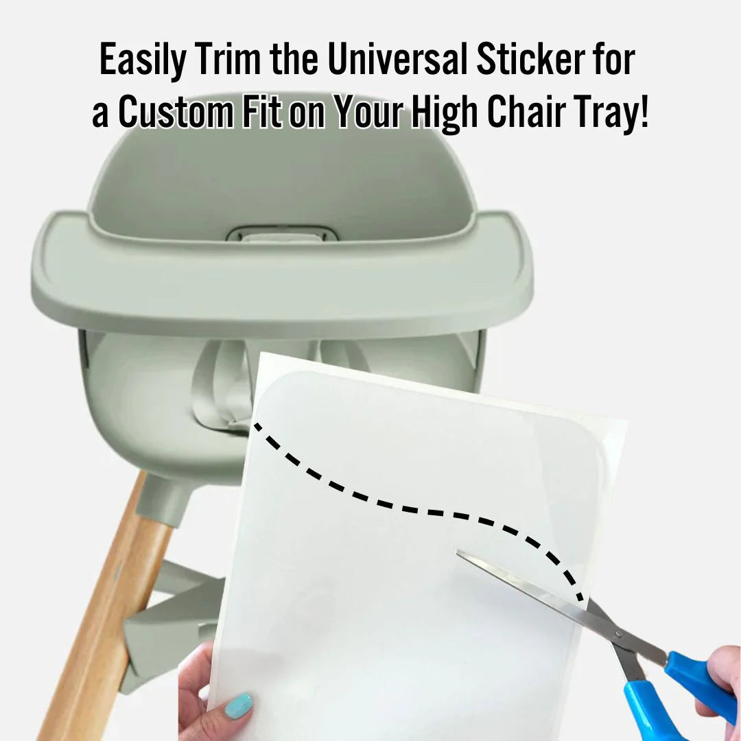 Brightberry universal highchair suction sticker