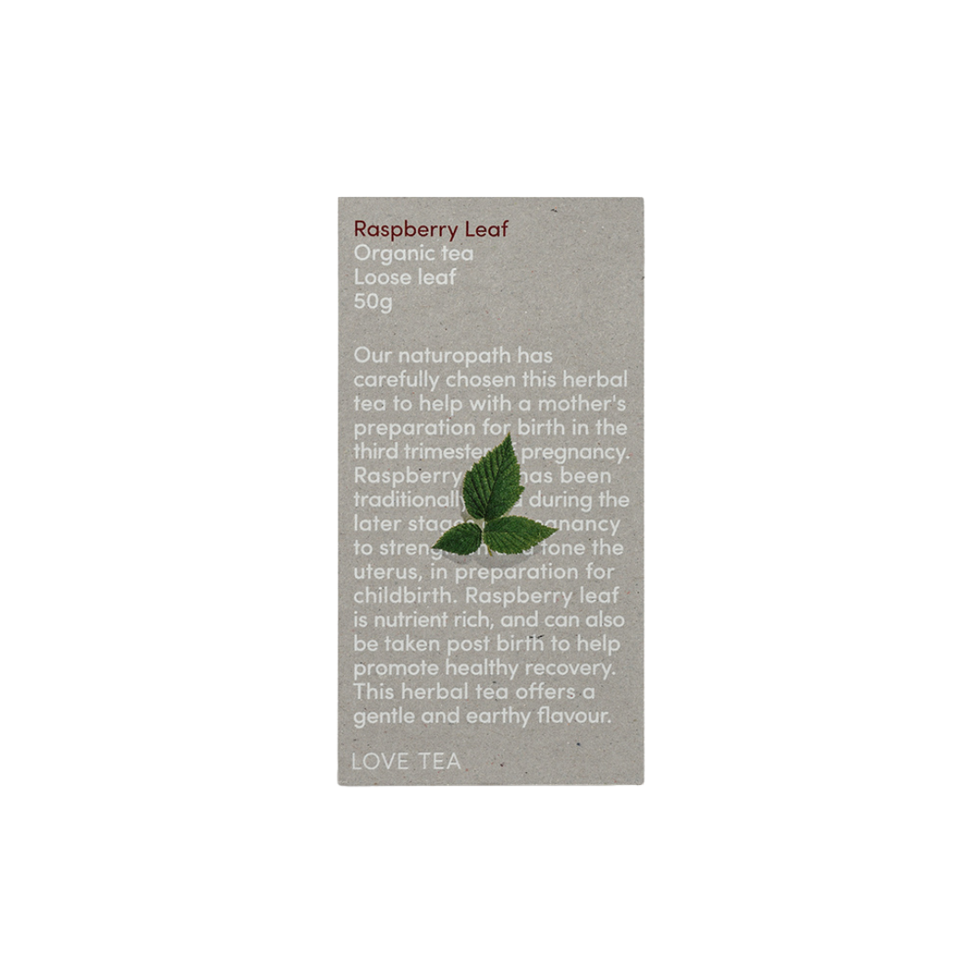 Love Tea Raspberry Leaf tea for pregnancy support