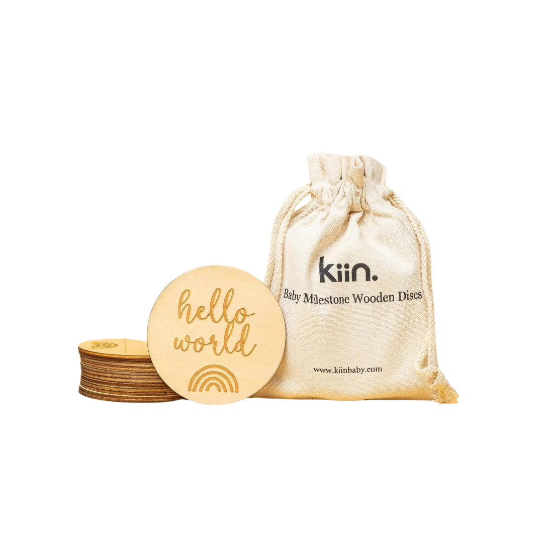 Kiin Wooden milestone Discs