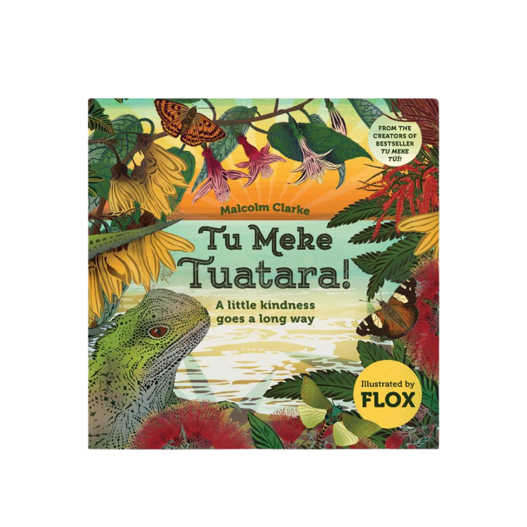 Tu Meke Tuatara Hardcover Book
