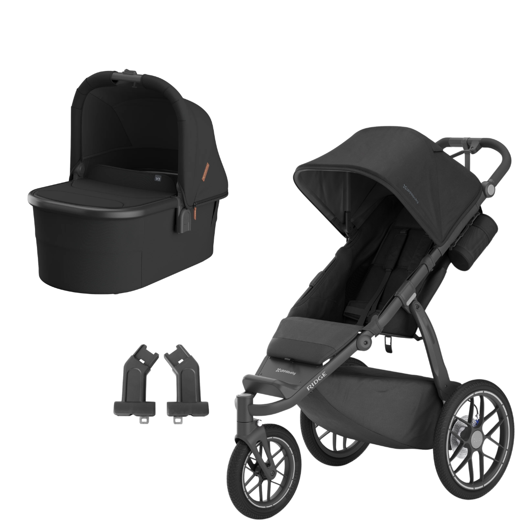 UPPAbaby RIDGE V2 Stroller + Bassinet Bundle