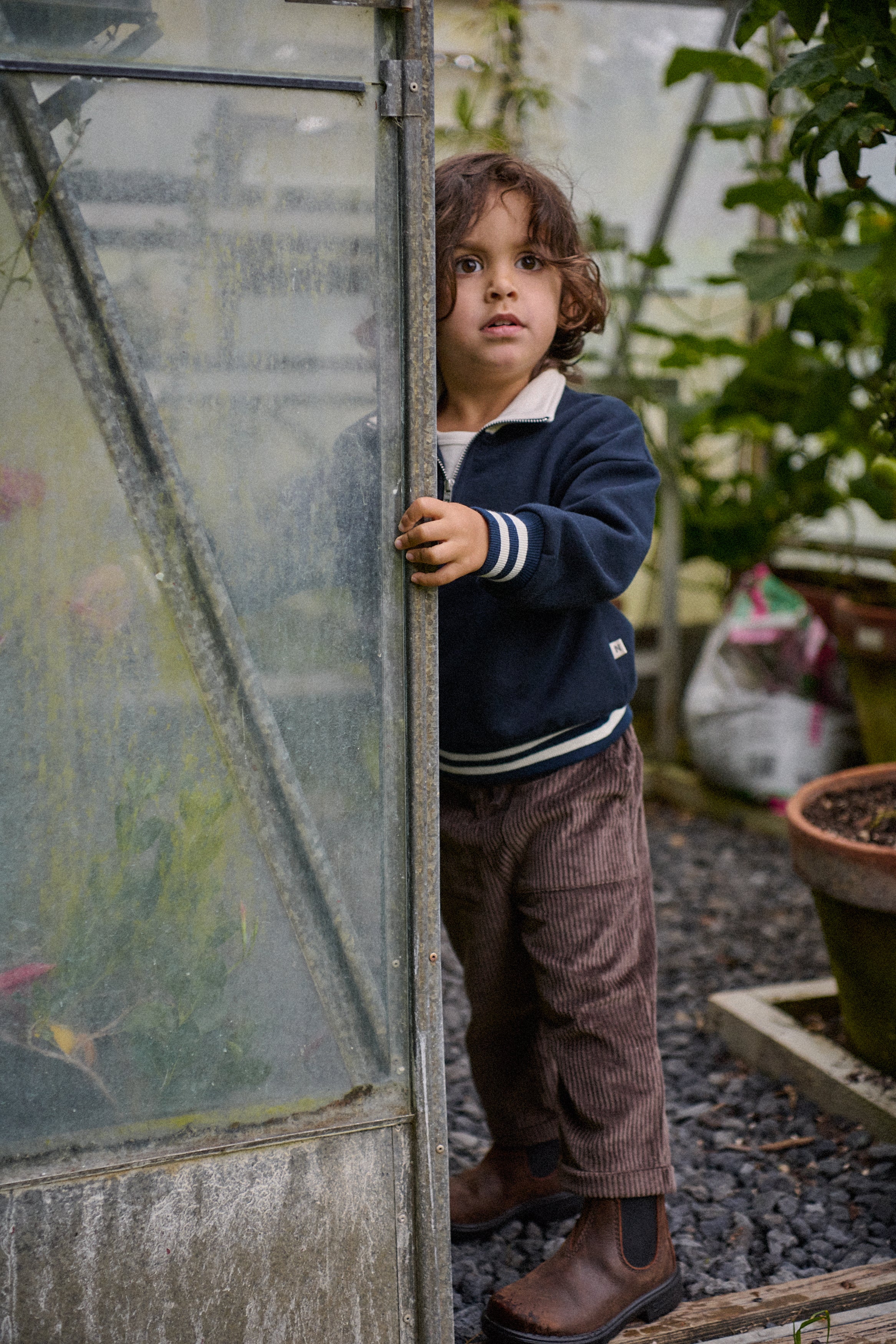 navy camper sweatshirt