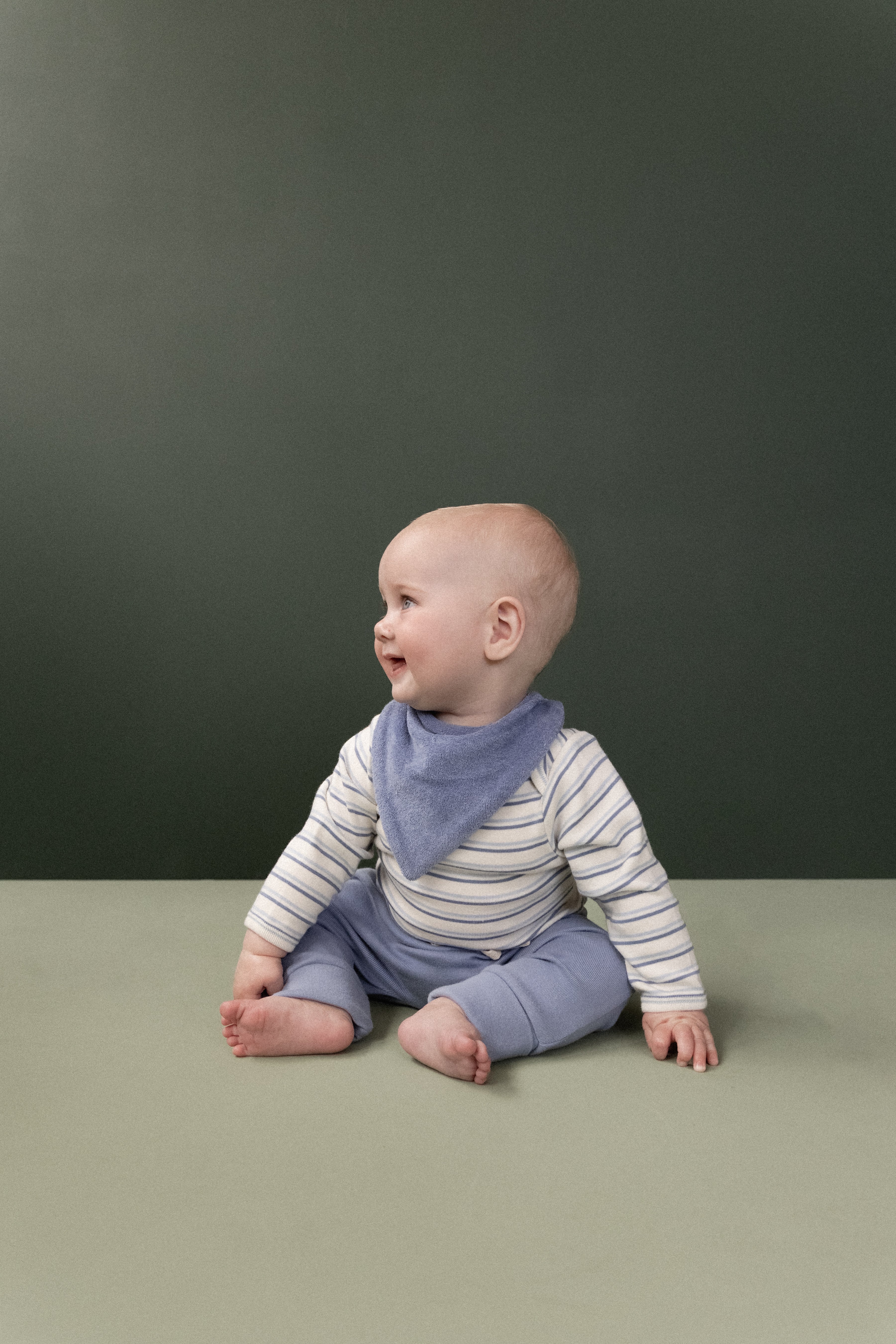 long sleeve bodysuit horizon stripe