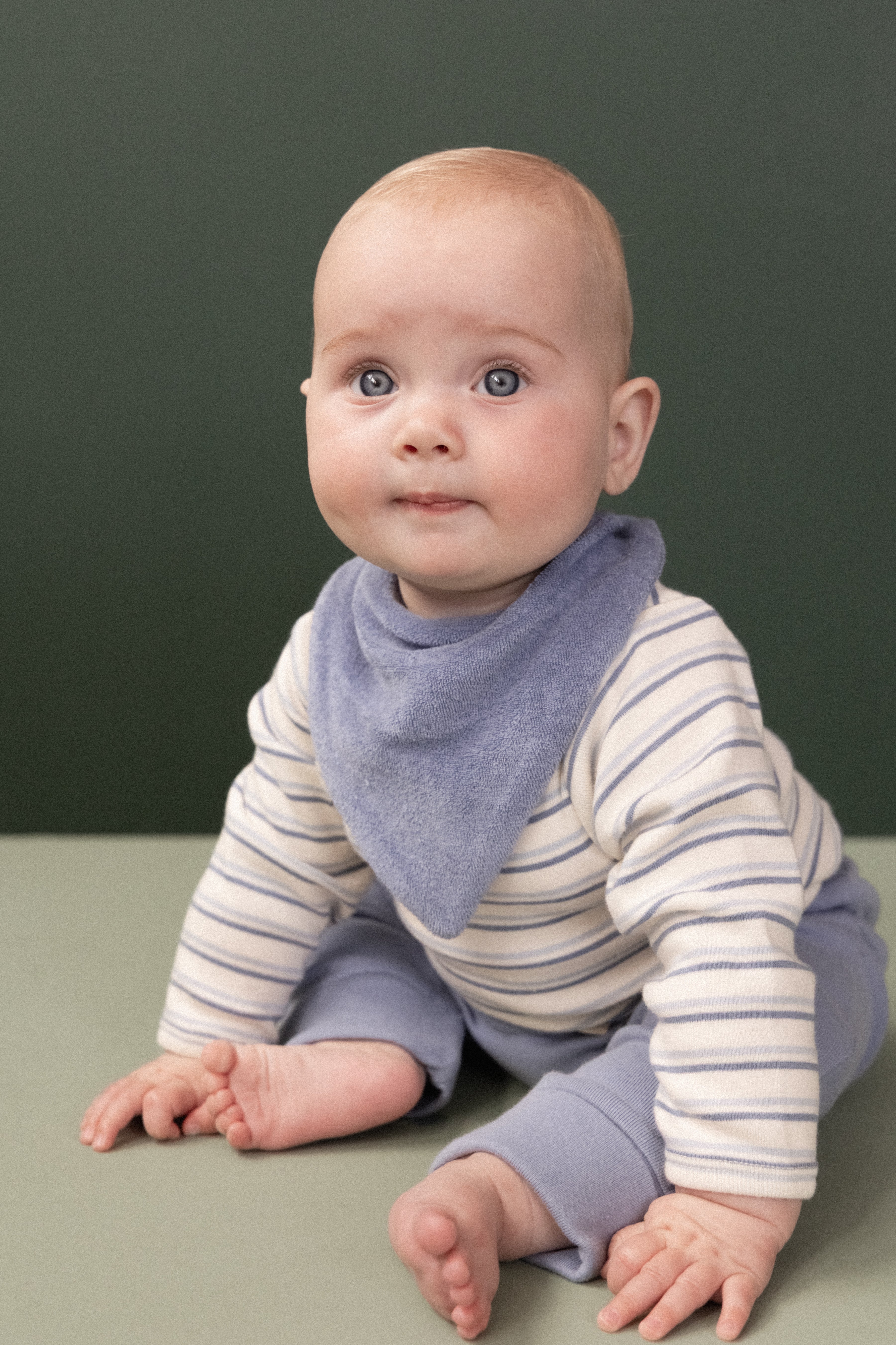 long sleeve bodysuit horizon stripe