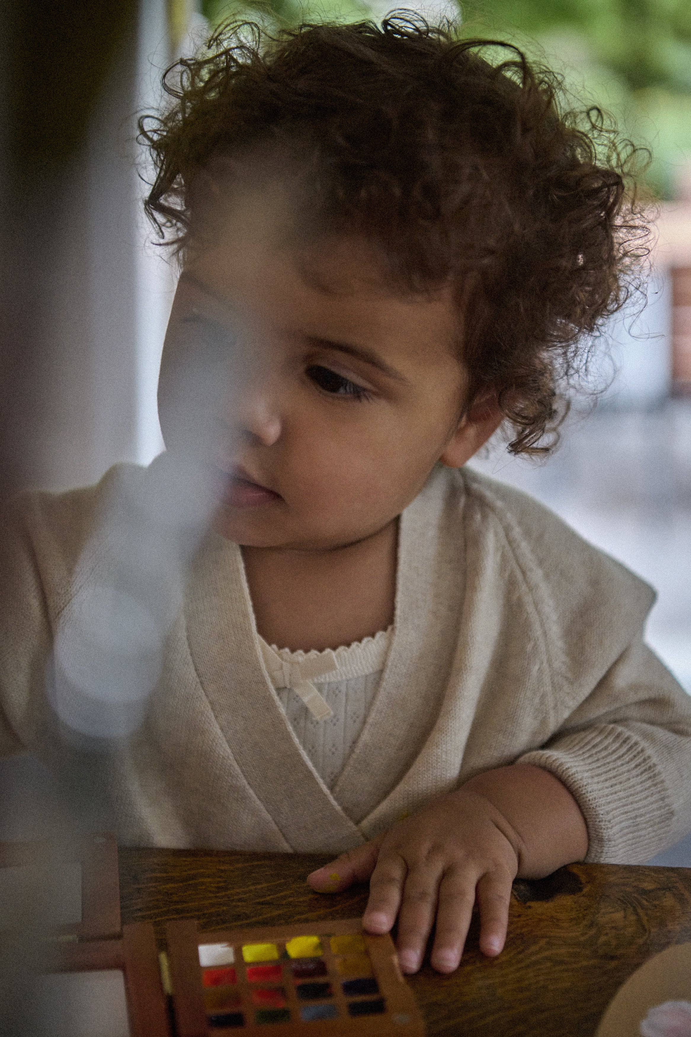 cecil cardigan oatmeal marl