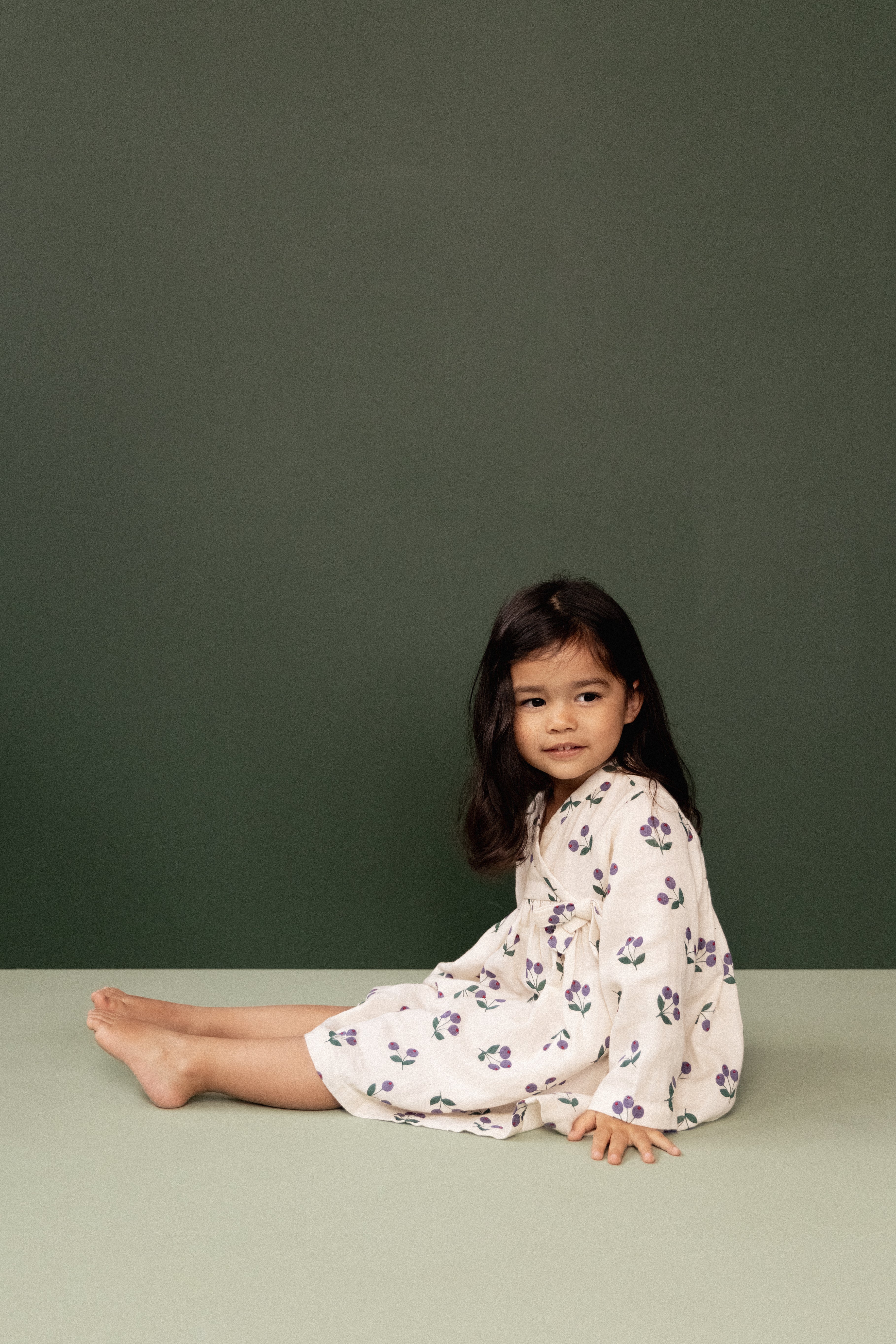 nature baby winter berry mabel dress